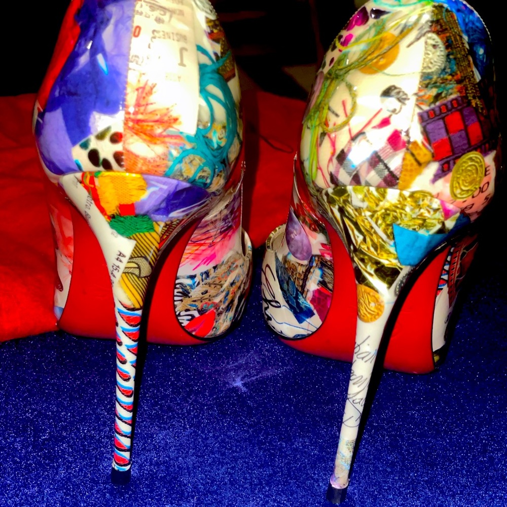 Multi color Christian Louboutin So Kates